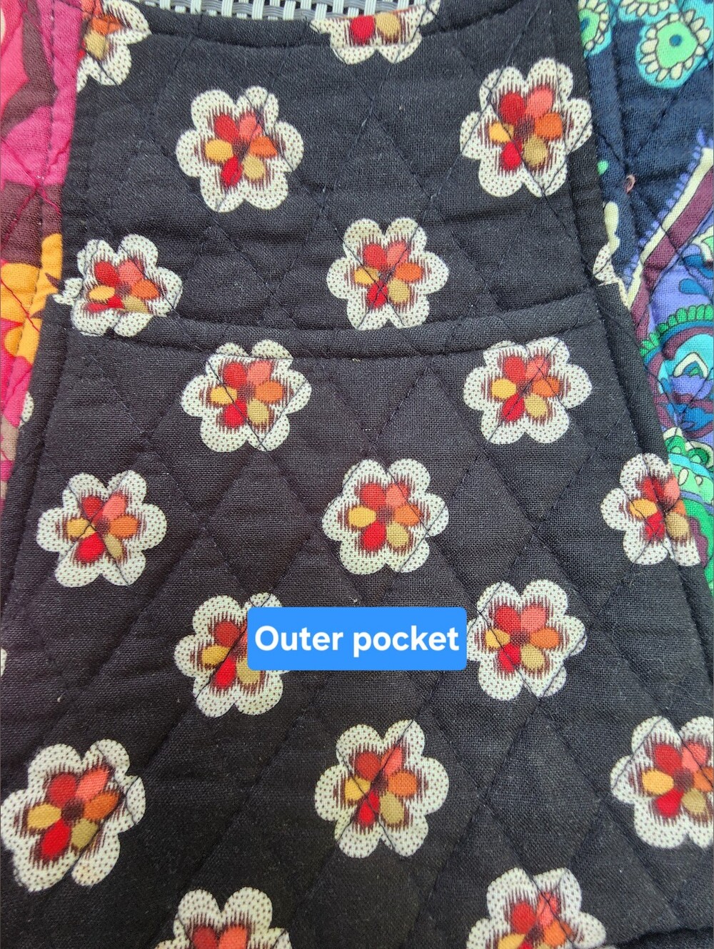 VERA BRADLEY PIROUETTE PATTERN PURSE - Picture 5 of 13